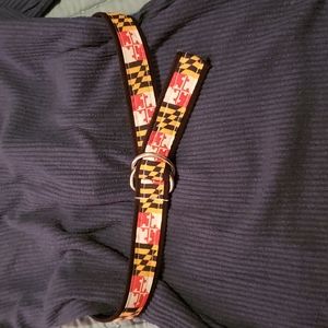 Maryland flag belt XS/S